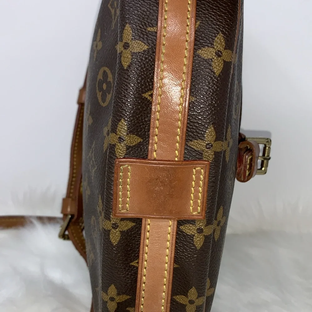 296 Pre Owned Authentic Louis Vuitton Jeaune Fille Monogram Shoulder Bag TH1925 - Picture 4 of 10